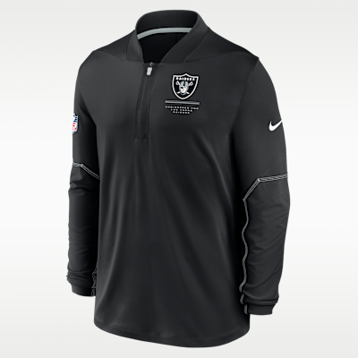 Las Vegas Raiders Sideline Men's Nike Dri-FIT NFL 1/2-Zip Top